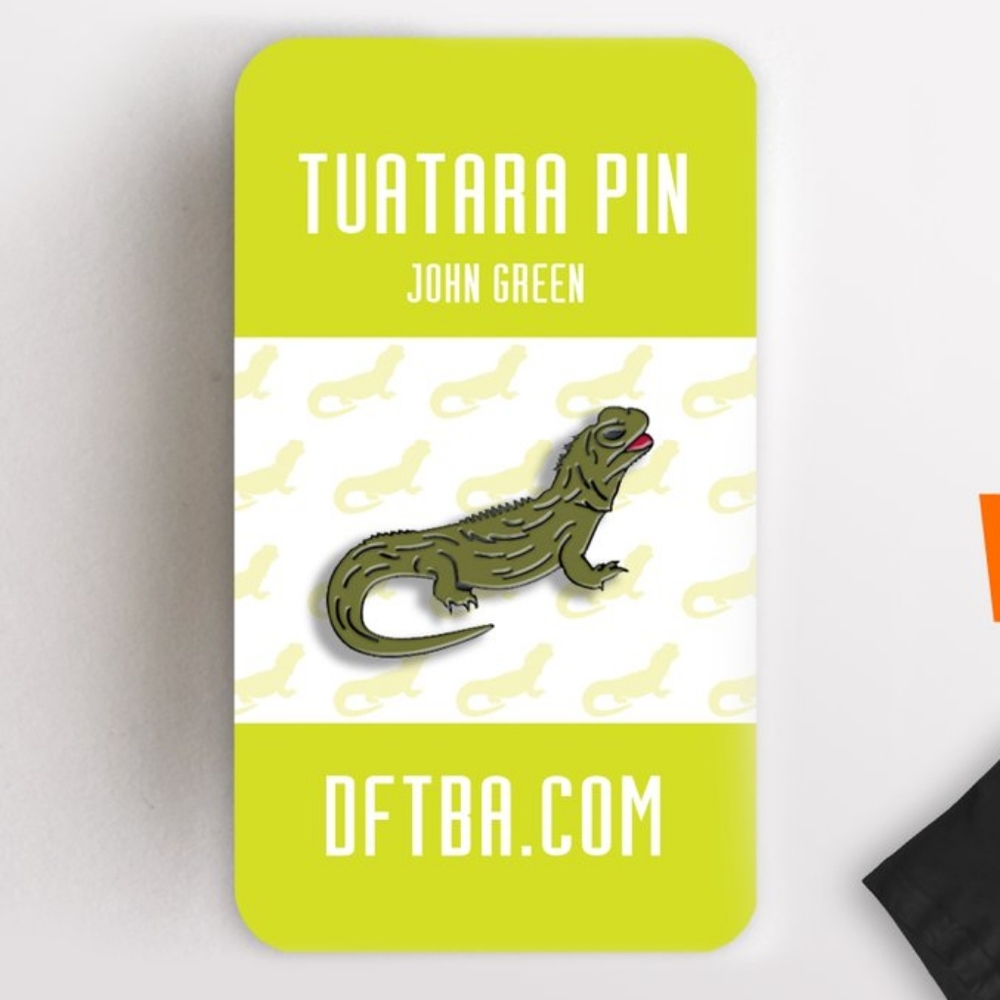 Turtles All The Way Down Tuatara John Green Young Adult Novel Pin